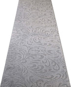 Custom Length Hallway Runner Rug, Slip Resistant, Floral Grey, 26 Inch X 27 feet - Image 6