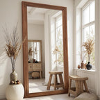 Full Length Mirror, Oversized Stand Up Mirrors Large Wall Mirrors, Wall Mounted by CoomilyBrandStory