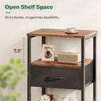 Huuger Nightstand Set of 2, Night Stand - Image 7