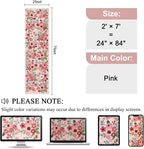 DUKINO 2x7 Runner Rug for Hallway, Floral Washable Rug for Kitchen, Stain - Image 2