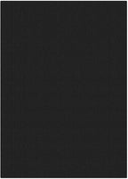 KOZYFLY Black Washable 5x7 Living Room Rug, Non Slip Woven Area Rugs, Braided - Image 9