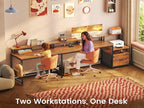SEDETA 66" L Shaped Desk with Power Outlet, Reversible Home Office Computer - Image 4