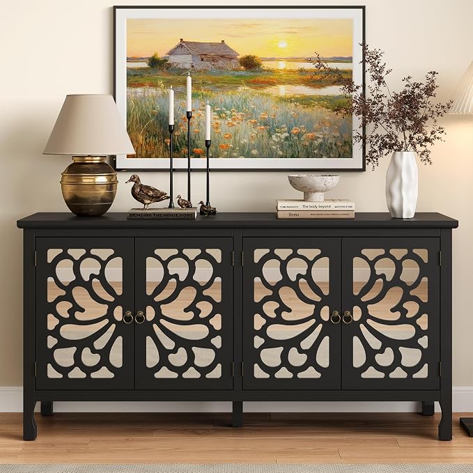 RoyalCraft 63'' Sideboard Buffet Cabinet - Image 9