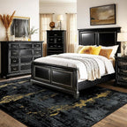 RELEANY Washable 5'x7' Abstract Area Rug - Image 2