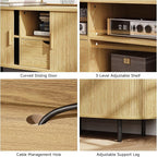 ONBRILL 69" TV Stand with Power Outlet - Image 4
