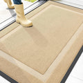 OLANLY Front Door Mat Outside 47x30, All-Season Heavy-Duty Rubber Doormat | by OLANLY