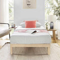 Mellow Naturalista Classic 12 Inch Solid Wood Platform Bed by MELLOW