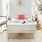 Mellow Naturalista Classic 12 Inch Solid Wood Platform Bed by MELLOW