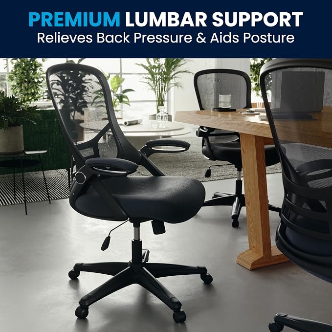 Flash Furniture Porter High-Back Swivel Office Chair - Image 9