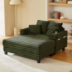 Amsleekey 64" Chaise Lounge Chair Indoor, Oversized Sleeper Chair by Amsleekey