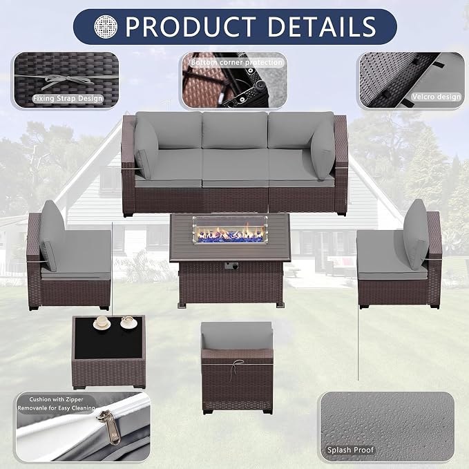 Outdoor Patio Furniture Set - Image 6