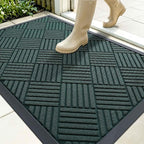 OLANLY Front Door Mat Outside Entrance 35x23, Waterproof Heavy-Duty Doormat | by OLANLY