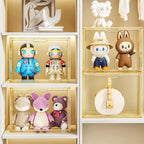 Clear Yellow Acrylic Figure Display Case - Image 8
