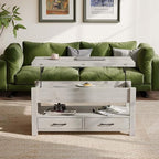 Rolanstar Coffee Table Lift Top, Converts to Dining Table - Image 2