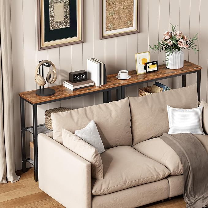 HOOBRO 29.5" Narrow Console Table, Entryway Table - Image 6
