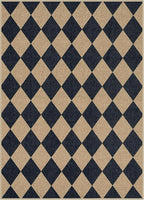 Lahome Checkered Easy Jute 5x7 Area Rugs, Washable Outdoor Patio Rug - Image 9