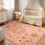Vacuum-Friendly, 5x7 Washable Area Rug - Image 8