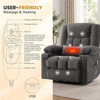 Swivel Recliner Chair for Adults - Image 4