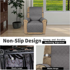 Easy-Going Recliner Chair Slipcover Reversible Sofa Cover Water Resistant Couch - Image 3