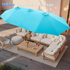 SUPERJARE 15FT Outdoor Patio Umbrella - Image 3