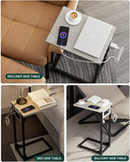C-Shaped Side Table for Couch - Image 6