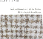 East at Main White Coffee Table – Handmade Accent Table - Image 5
