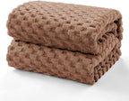 EXQ Home Gentle Soft Fleece Throw Blanket – Cozy Lightweight 3D Imitation - Image 2