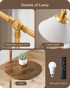 EDISHINE 68" Arc Floor Lamp - Image 7