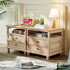 Joaxswe Farmhouse Nightstand - Image 7