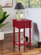 Convenience Concepts French Country Khloe 1 Drawer Accent End Table 14" - Image 2