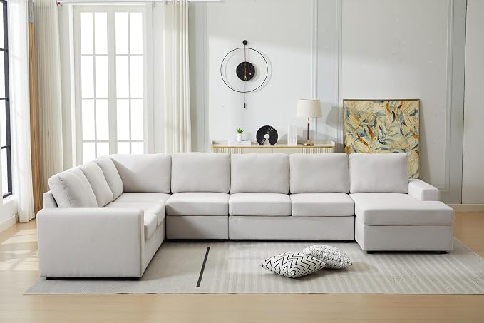 Ball & Cast 147" L-Shaped Sectional Couch - Image 11