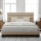 Allewie King Size Platform Bed Frame by Allewie