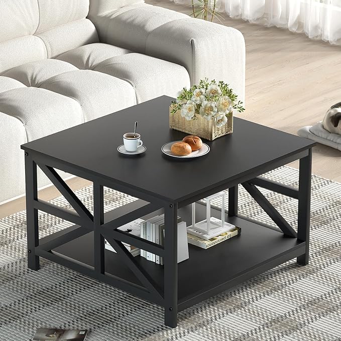 GreenForest Modern Living Room Coffee Table by GreenForest