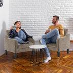 VINGLI Accent Chair for Living Room Chairs Light Brown Reading Chair for - Image 9