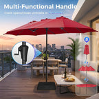 SUPERJARE 13FT Outdoor Patio Umbrella - Image 6