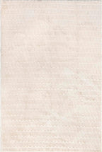 nuLOOM Nia Beige Geometric Washable Area Rug - Image 6