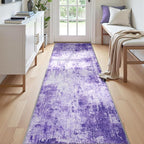 RELEANY Washable Runner 2'x8' Abstract Area Rug by RELEANY
