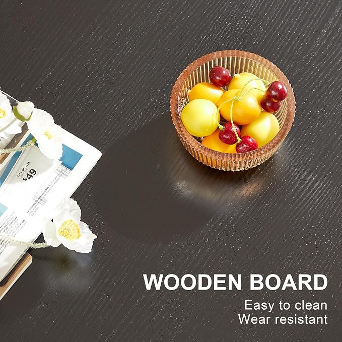 VECELO Wood Lift Top Coffee Table - Image 6