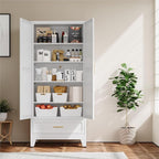 YAUWOH 71''Tall Kitchen Pantry Cabinet - Image 5