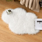 MIULEE Fluffy Area Rug 2'x3' Cloud Faux Fur Sheepskin Rug - Image 5