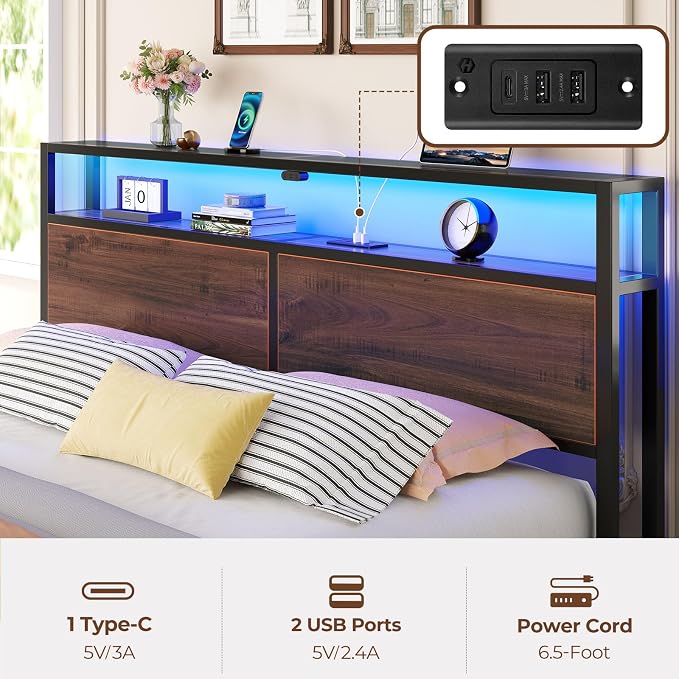 Rolanstar Full Size Bed Frame - Image 6