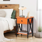 VECELO Nightstands Set of 2, Modern Bedside End Tables, Night Stands - Image 5