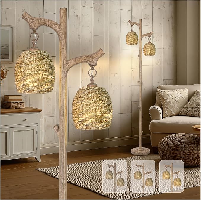 Scenekoy Vintage 68” Tall Floor Lamp by SCENEKOY