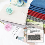 Heavy Linen Fabric 40x57 Inches, 1.2mm Thickness, Plain Solid Color Cloth - Image 5