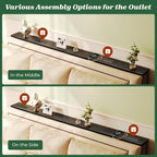 SUPERJARE 5.7 Inch Console Table - Image 5