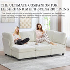 113" Modular Sectional Sofa Couch - Image 7