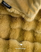 Ultra Soft Cozy Faux Fur Throw Blanket, Fuzzy Plush Thick Bubble Blanket - Image 6