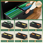 Letaya 5 Drawer File Cabinet - Image 6