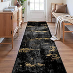 RELEANY Washable Runner 2'x6' Abstract Area Rug - Image 4