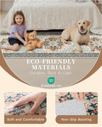 Madane Washable Runner Rugs 2x10 Long - Image 5